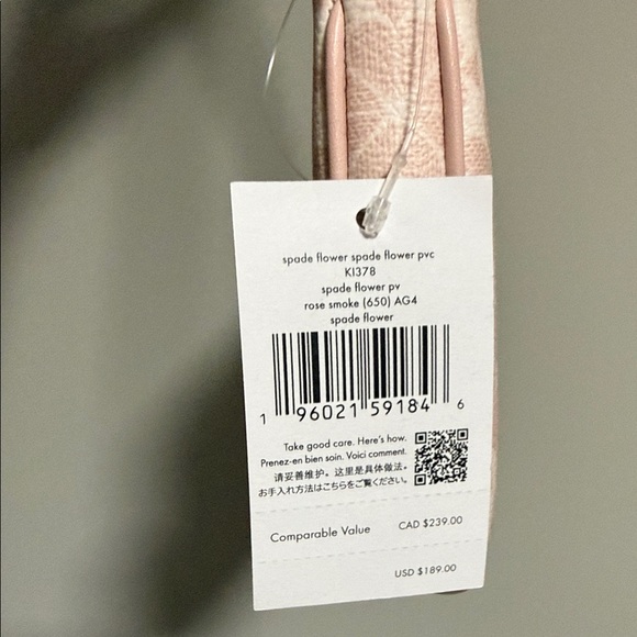 Kate Spade Light Pink Floral Mini Bag - Picture 3 of 8